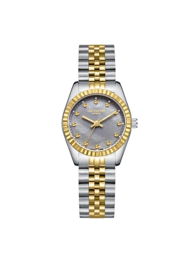 Lee Cooper ساعة معدنية أنالوج للنساء LC08167.260 - 28 مم - Image 1