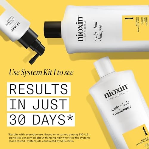 Nioxin Scalp + Hair Thickening System 1 Conditioner | For Natural or Untreated Hair with Light Thinning | With Niacinamide and Biotin | 33.8 Fl oz. - Image 5