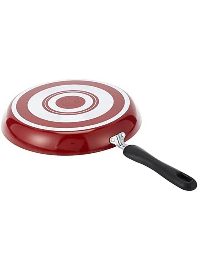Prestige Frypan Set Of 2 Pieces 24 Cm And 28 Cm Aluminum Non Stick Red  - Image 4