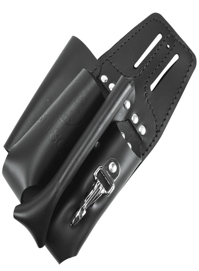 Klein Tools 5118C Tool Pouch, 4 Pocket Multi Tool Holder with Plier, Ruler, and Screwdriver Holder - Image 4