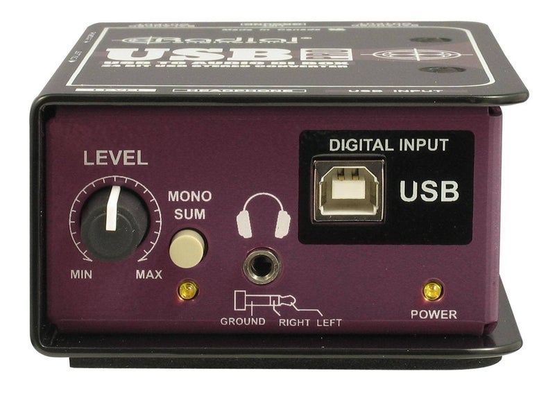 Radial Engineering صندوق أدوات مباشر نشط 2-قناة USB-Pro راديال - Image 3