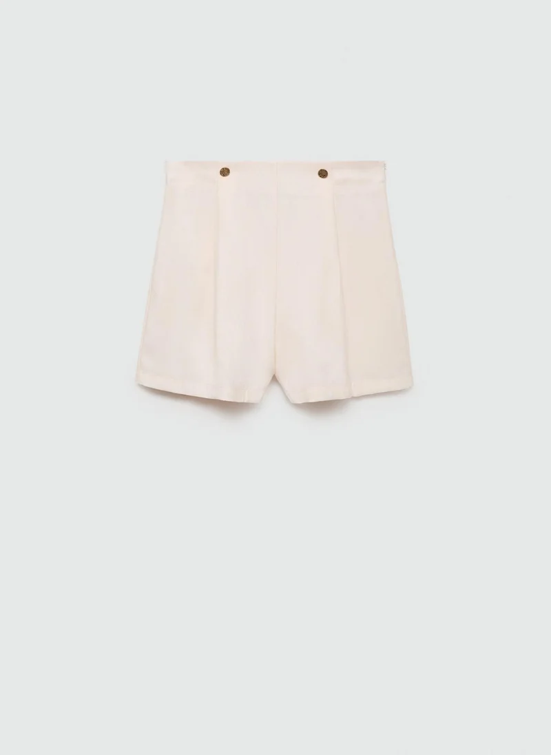 مانجو Essential Jewel Button Shorts