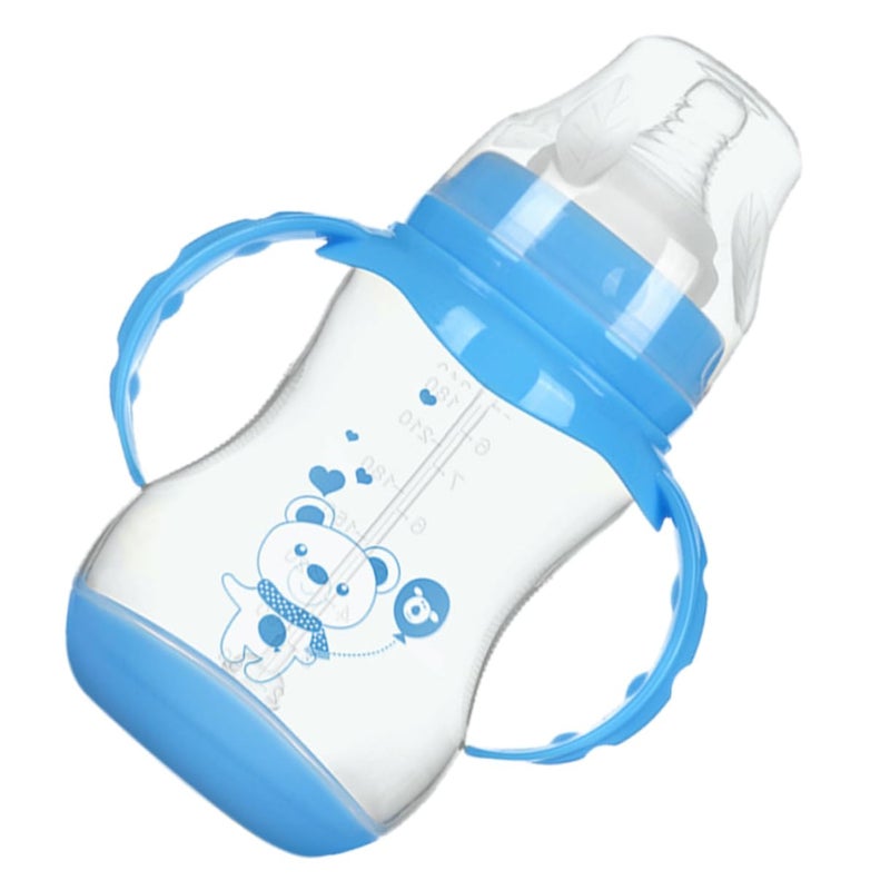 Temperature Sensitive Color Changing Milk Feeding Bottle With Handle For Easy Drinking - Image 2