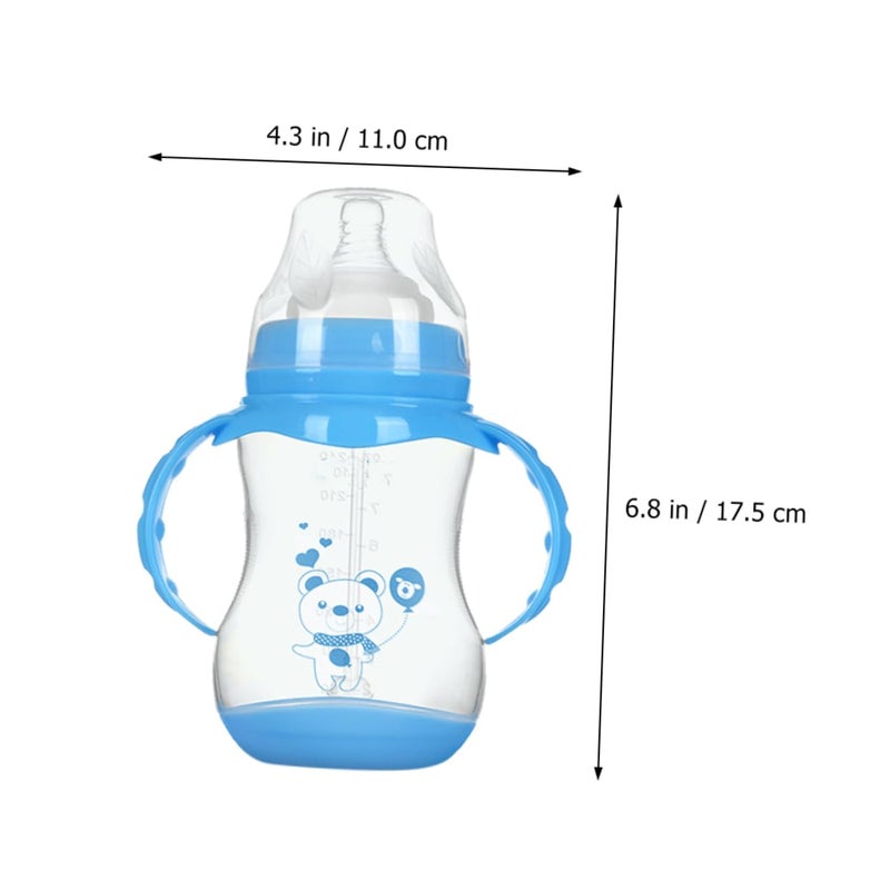 Temperature Sensitive Color Changing Milk Feeding Bottle With Handle For Easy Drinking - Image 3