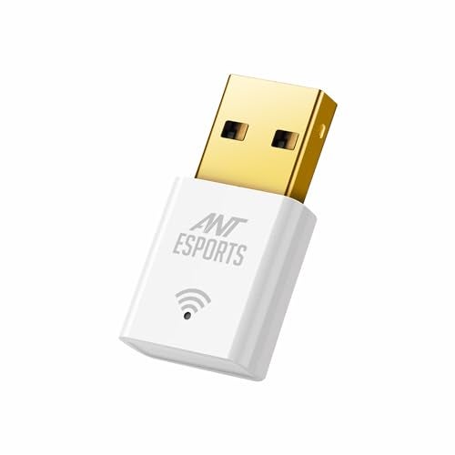 Ant Esports AE300D 300mbps Wi-Fi + DVR USB 2.0 Mini Dongle for Desktop Laptop PC I 2.4Ghz I WiFi 4 802.11N