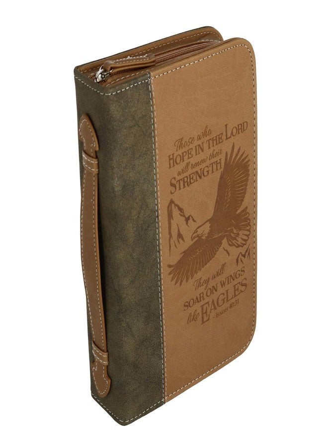 Divinity Boutique "Divinity Boutique Bible Business Report Cover (25672) | Large Fits Bibles up to 9" X 6.25" X 1.25", Brown - Image 2