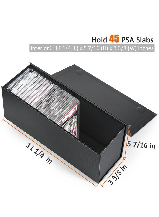 tutata - PSA Graded Card Storage Box, PSA Graded Card Storage Holder Container Trading cards Boxes - 2 Pack - Image 1