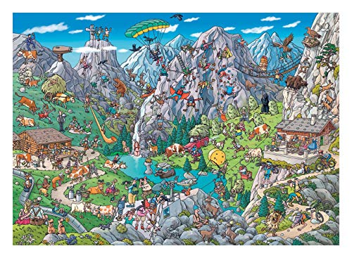 Heye Alpine Fun 1000 Piece Birgit Tanck Jigsaw Puzzle - Image 1