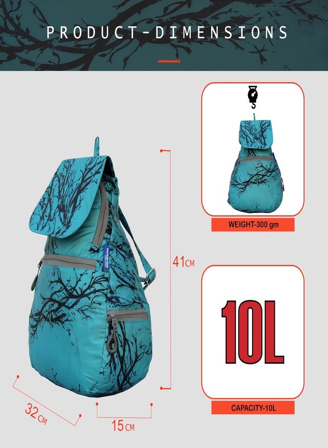 addixon backpacks for girls | Casual use | Daily use | College use | Multipurpose use | Aqua Green | 10 Liter - Image 2