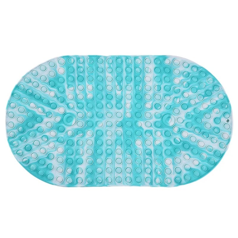 Y&D Best Selling Non Slip PVC Baby Bath Mat - Cartoon Pattern Bathtub Mats for Toddlers & Kids Safety - Image 1