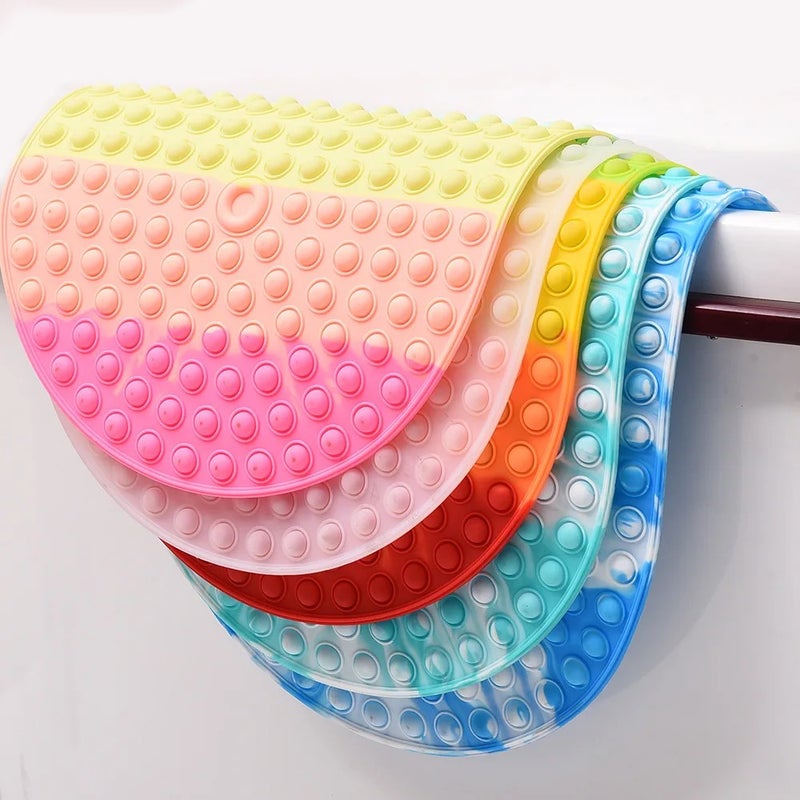 Y&D Best Selling Non Slip PVC Baby Bath Mat - Cartoon Pattern Bathtub Mats for Toddlers & Kids Safety - Image 2