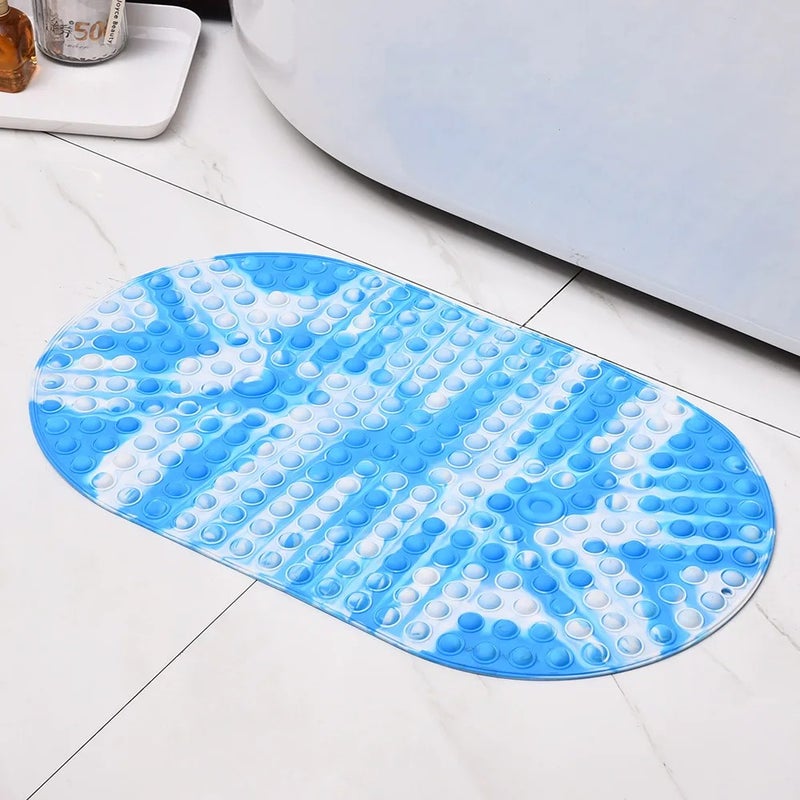 Y&D Best Selling Non Slip PVC Baby Bath Mat - Cartoon Pattern Bathtub Mats for Toddlers & Kids Safety - Image 5