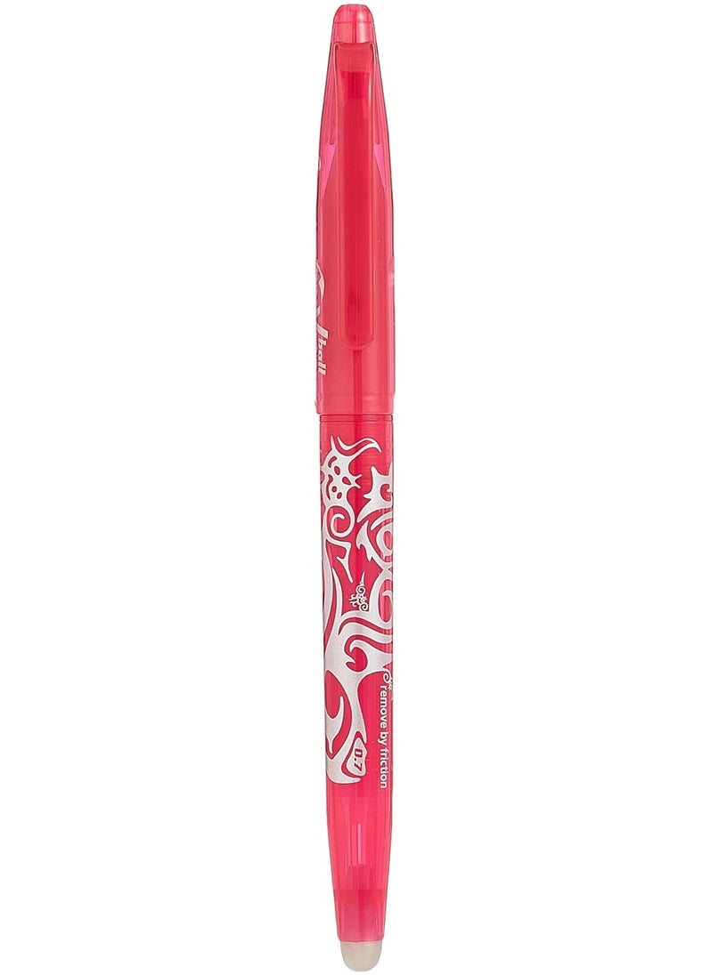 PILOT - Frixion Erasable Roller Ball Pen, 0.7 mm Tip Size, Pink 12PC/BOX - Image 1