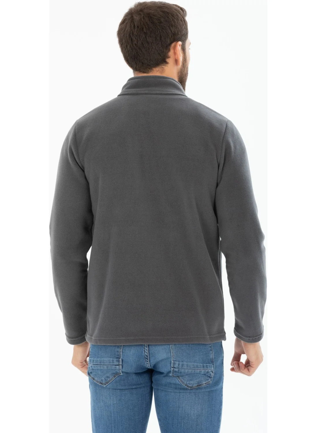 Four Man Men's Polar Fleece Jacket (T-SHIRT WITH GIFT)