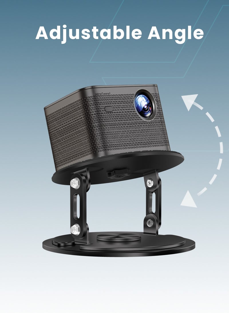 Moxedo Helixmount Desktop Stand for Projector Aluminium Alloy Folding Adjustable Tilt Angle Top Mount Compatible with Most Projectors Home Office and Entertainment - Image 5