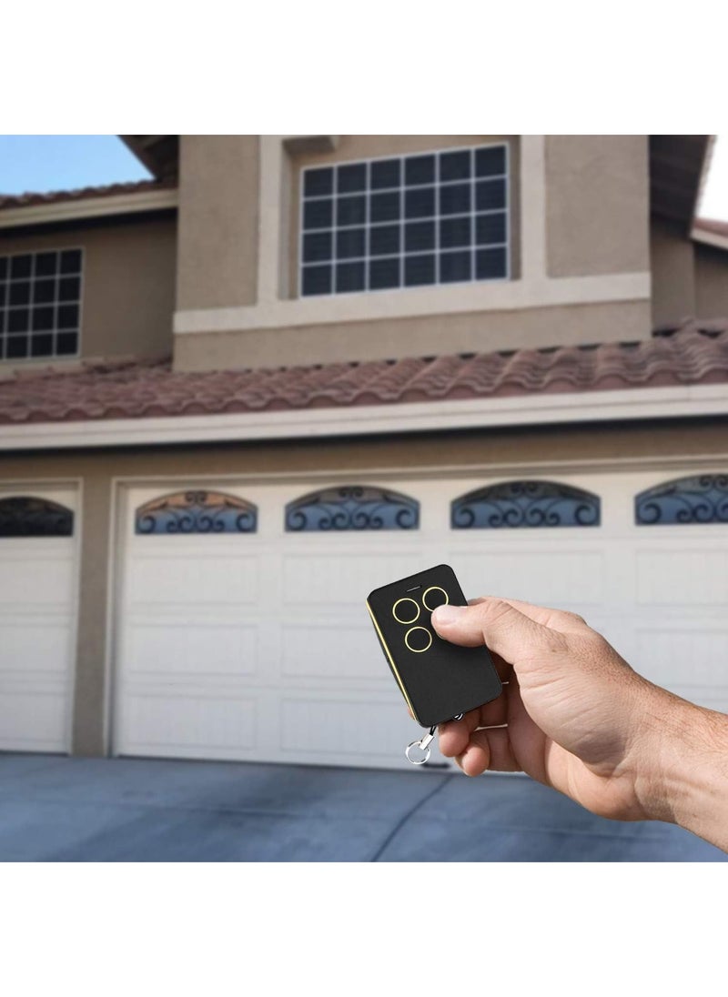Generic - Garage Door Gate Opener Remotes Universal Duplicator - Multi Code | Black | Frequency 280-868mhz Key Fob - Image 1