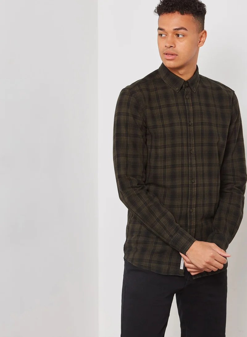 minimum brand Walther Checked Regular Fit Shirt