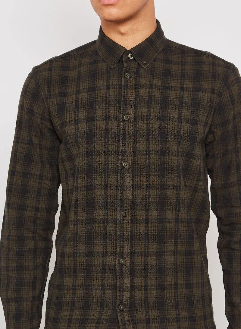 minimum brand Walther Checked Regular Fit Shirt