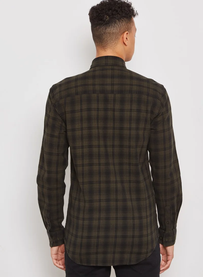 minimum brand Walther Checked Regular Fit Shirt
