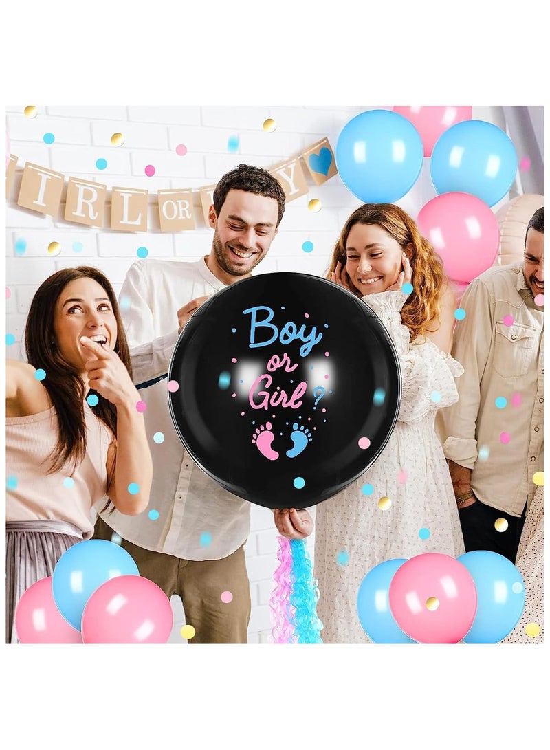 هاي هونور 27 قطعة جنس يكشف حزب زخرفة مجموعة , فتى أو بنت منطاد , جنس يكشف منطاد , جنس يكشف منطاد , جنس يكشف منطاد , جنس يكشف منطاد , جنس يكشف منطاد طفلة , جنس يكشف منطاد طفلة طرف - Image 4