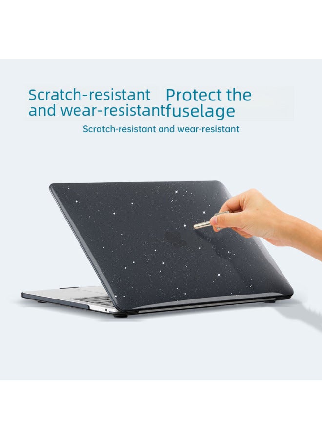 Protective Case For MacBookair Pro 13 Crystal Case Apple Laptop Protective Case-Color:Starry White Sky-Applicable Model:13.3 Air (A1369/A1466) - Image 4