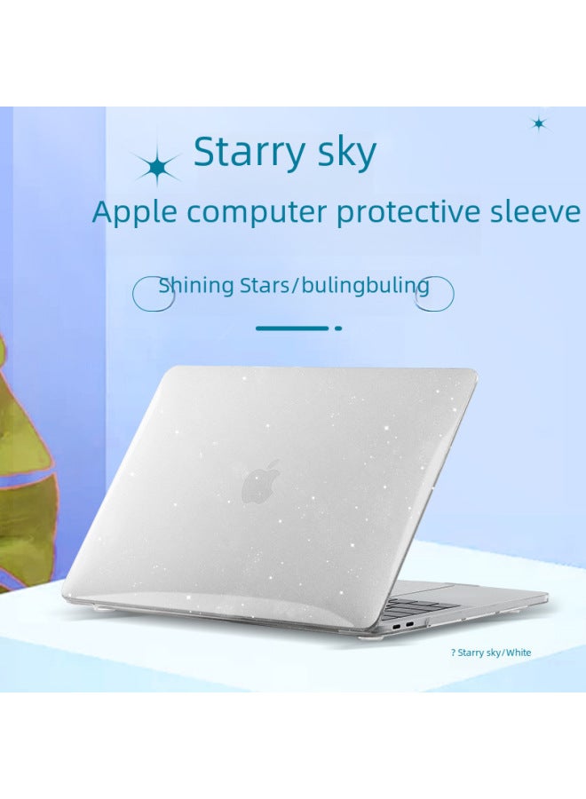 Protective Case For MacBookair Pro 13 Crystal Case Apple Laptop Protective Case-Color:Starry White Sky-Applicable Model:13.3 Air (A1369/A1466) - Image 2