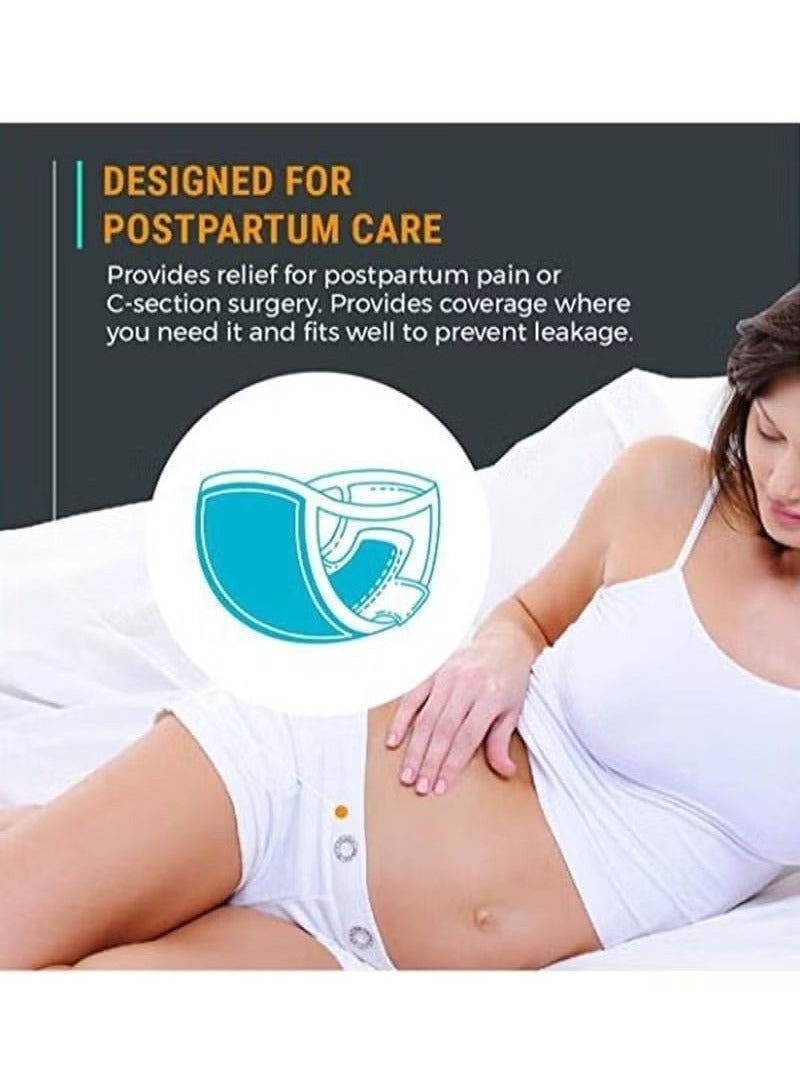 APPTRIN 2 Pack Instant Postpartum Pads for Women After Birth, Cold compresses Instant Postpartum Pads,Postpartum Ice Pads for Pain Relief, Essential Postpartum Care, Individually Wrapped Postpartum Ice Packs - Image 3