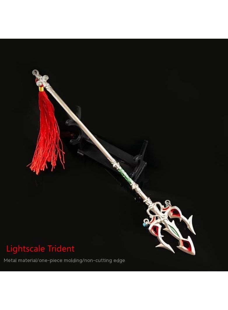 The Legend of Zelda: Tears of the Kingdom Mifa Lightscale Trident Alloy decoration model 22cm - Image 2