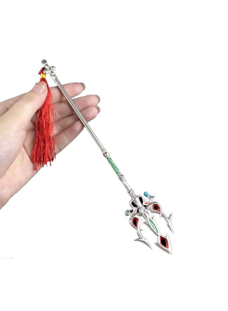 The Legend of Zelda: Tears of the Kingdom Mifa Lightscale Trident Alloy decoration model 22cm - Image 5