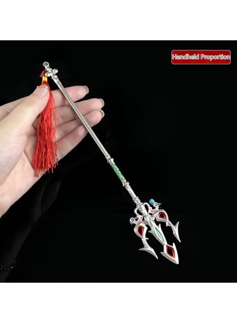 The Legend of Zelda: Tears of the Kingdom Mifa Lightscale Trident Alloy decoration model 22cm - Image 3