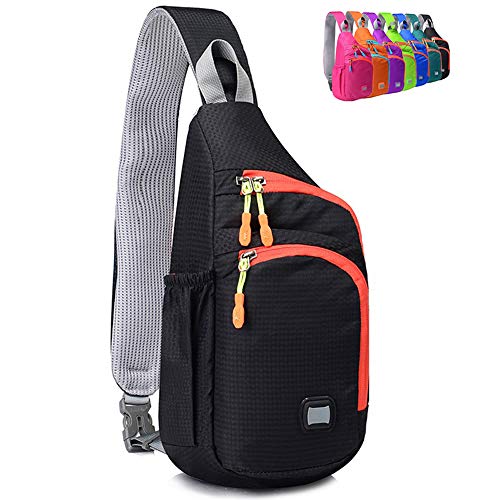 Peicees Small Sling Backpack Waterproof Unisex Shoulder Bag Chest Crossbody Daypack - Image 1