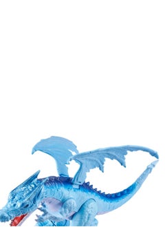 ROBO ALIVE ZURU ROBO ALIVE ROBOTIC-SERIES1 Fire Breathing Roaring Dragon (BLUE) for Ages 3+  - Image 5