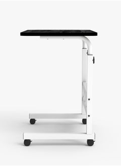 Toshionics Upgraded Metal Base Adjustable Multipurpose Movable Desktop Computer Mobile Laptop Desk Home And Office Desks For Work and Study Moveable Portable Coffee Overbed Tray Bedside Sofa Table  - Image 5