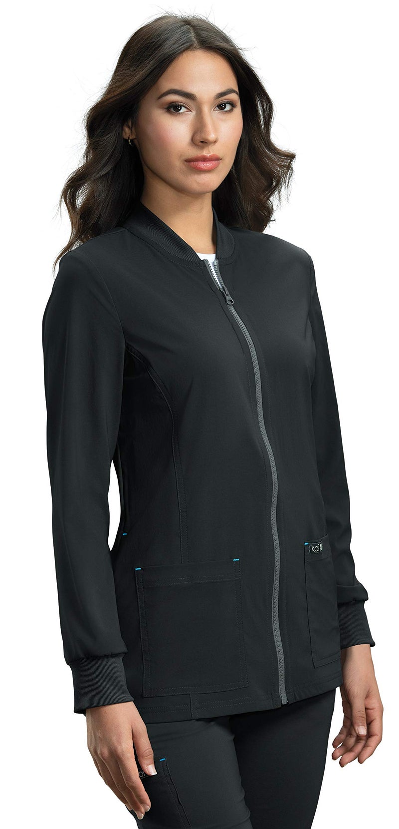 KOI Basics 450 Women's Andrea Jacket (Black, X-Large) - Image 5