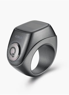 iQIBLA UMEOX iQIBLA Smart Zikr Flex Pro Ring 0.42inch Graphite | 5 Prayer Time Reminders | Tasbih Smart Counter | Stronger Tracks 65000 Counts | Stronger Capacity Longer Lasting Battery Charging Case | iQIBLA Social Life App(Points Redemption,Sleep,Heart Rate,Steps...) | One Year After Sales Service | Waterproof Life | Metallic Smooth Texture | for Musilm  - Image 2