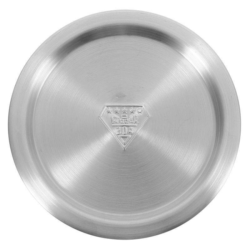 Universal 14cm Stainless Steel Pan Cover Lid Overflow Prevention for Pots and Pans - Image 2