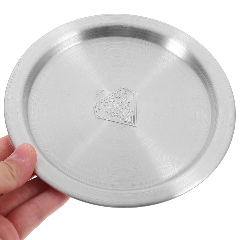 Universal 14cm Stainless Steel Pan Cover Lid Overflow Prevention for Pots and Pans - Image 4