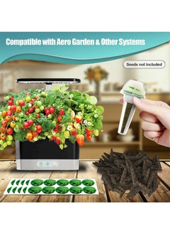 Aikanbo 40 pcs Seed Pod Kit for Aerogarden, Grow Anything Kit for Indoor Hydroponics Garden，Hydroponics Supplies with 10Grow Sponges，10 Pod Labels，10 Baskets，10 Planting Domes  - Image 2