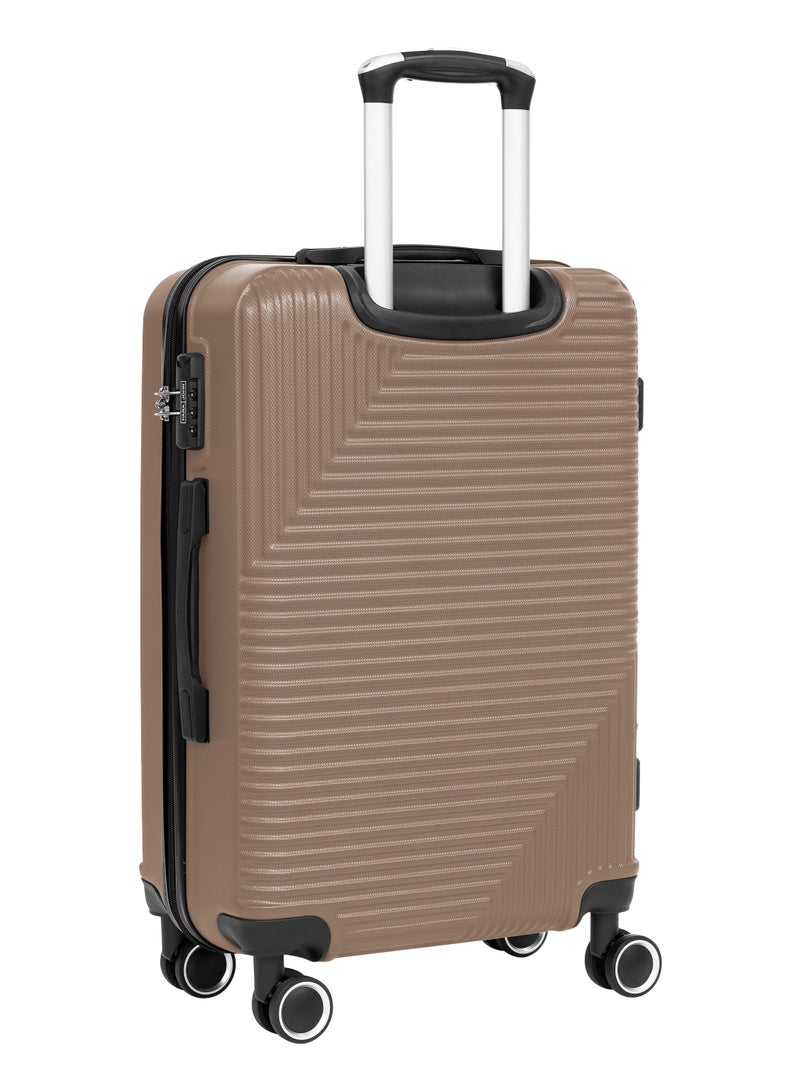 PARAJOHN Large Size Lightweigh ABS Hardside Spinner Luggage Trolley -28 Inch | Carrying 30KG 4-Wheel Hardshell Suitcase-Champagne - Image 2