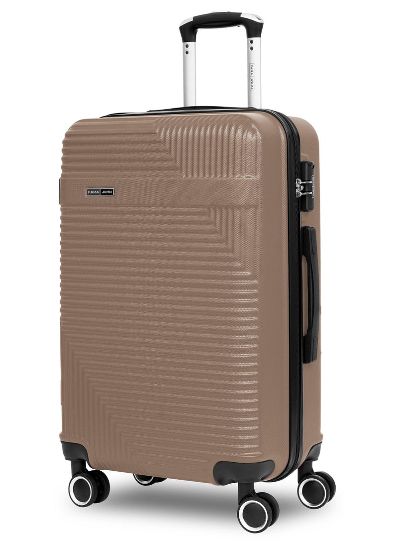 PARAJOHN Large Size Lightweigh ABS Hardside Spinner Luggage Trolley -28 Inch | Carrying 30KG 4-Wheel Hardshell Suitcase-Champagne - Image 1