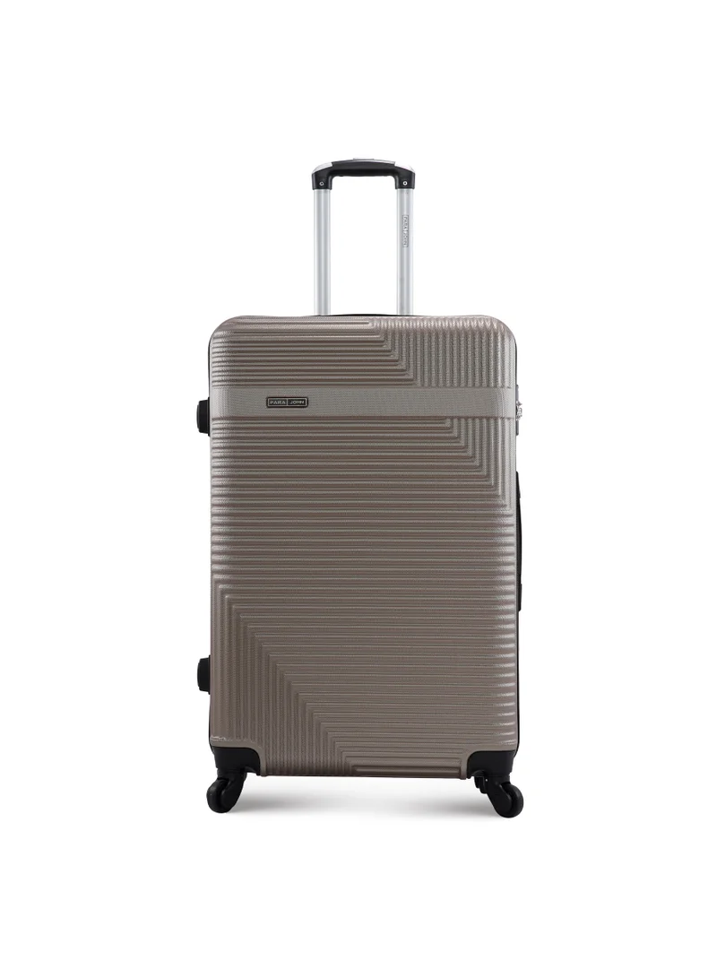 Large Size Lightweigh ABS Hardside Spinner Luggage Trolley -28 Inch | Carrying 30KG 4-Wheel Hardshell Suitcase-Champagne