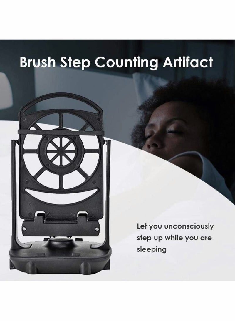 Captaintech Phone Swing Step Counter, Auto Swinger, Pedometer Accessory for Pokemon Go Phone (USB Cable, Supports 2 Phones, Charging Silent Accelerated Version) (Black) - Image 2