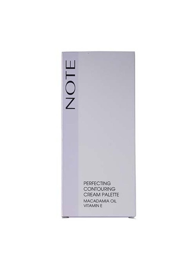 Note Note Perfecting Contouring Cream Palette With Macadamia Oil & Vitamin E - No. 02 Medium To Dark  - Image 2