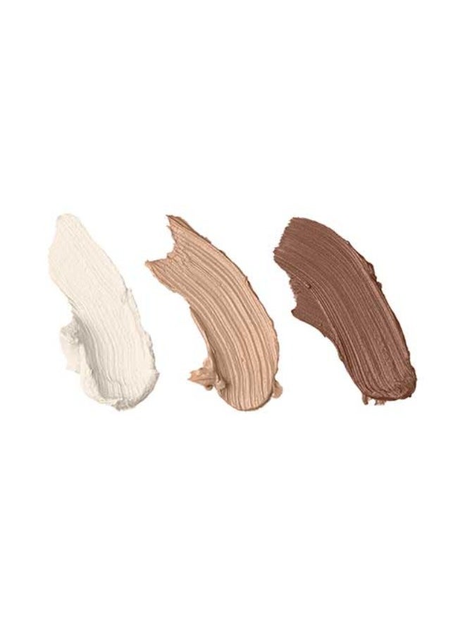 Note Note Perfecting Contouring Cream Palette With Macadamia Oil & Vitamin E - No. 02 Medium To Dark  - Image 3