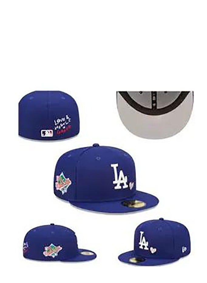 NEW ERA Blue LA Logo Baseball Cap, 58.7cm