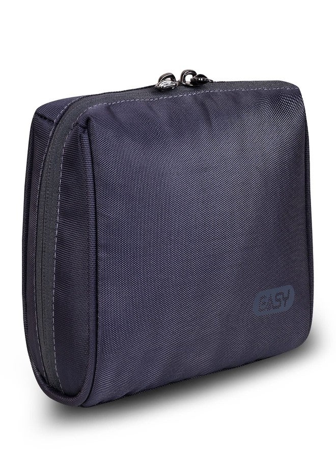 Easy Multi Utility Travel Pouch, 2 LTR Baggage with 1 Compartment and 1 Heavy Duty Metal Zipper Pouch, School Bag, College Bag, Office Bag, Gym Bag, Daily Use and Traveling Accessories (Grey) - Image 3