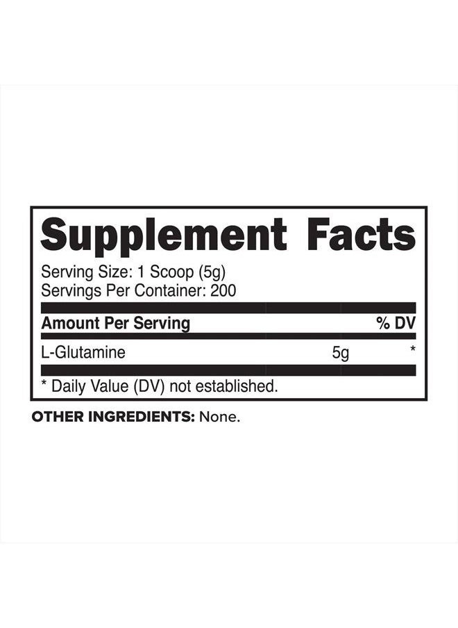 Primaforce - L-Glutamine Powder 1000 Gram (1 KG) Dietary Supplement - Image 1