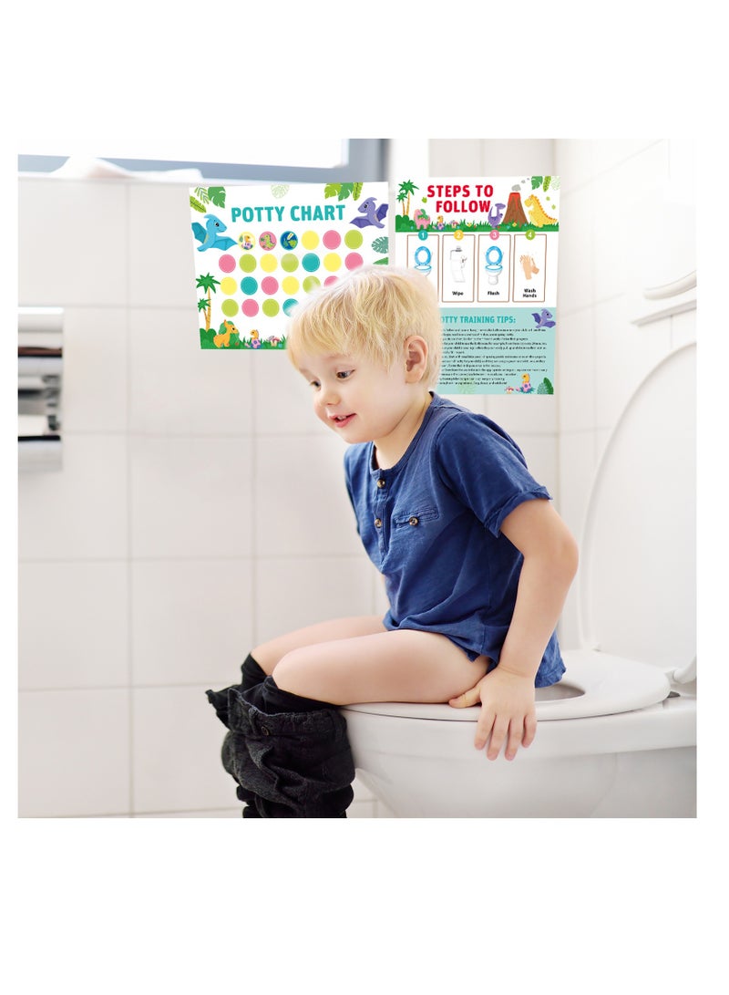 نوفولان مخطط نوفولان للأطفال للتدريب على استخدام المرحاض، مخطط ملصقات مكافأة التدريب على استخدام المرحاض للأطفال، ملصقات تدريب على استخدام المرحاض للأولاد والبنات، نظام ملصقات المكافأة، تشجيع وتحفيز (مزرعة) - Image 4
