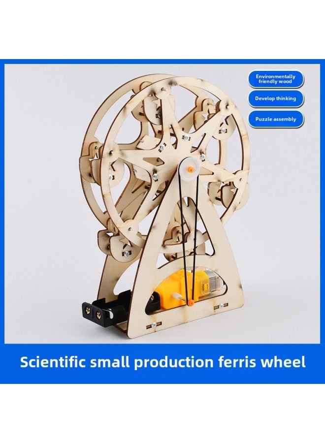 Science Small Experiment Suit Science And Technology Production Invention Diy Homemade Materials Primary School Students' Puzzle Science And Education Manual-Specifications:Ferris Wheel  - Image 1