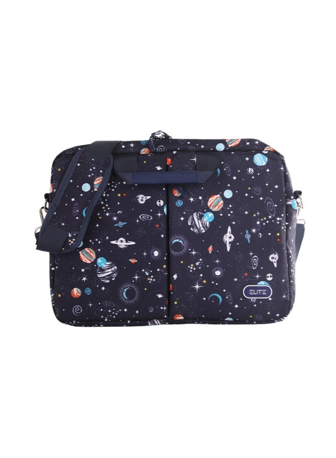 Elite Colorful 15.6" Laptop Bag – Soft Velvet Interior, Shoulder Strap & Large Front Pocket - Image 1